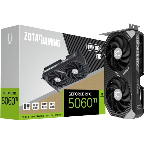 Zotac GeForce RTX 5060 Ti Twin Edge OC 8GB GDDR7 Graphics Card